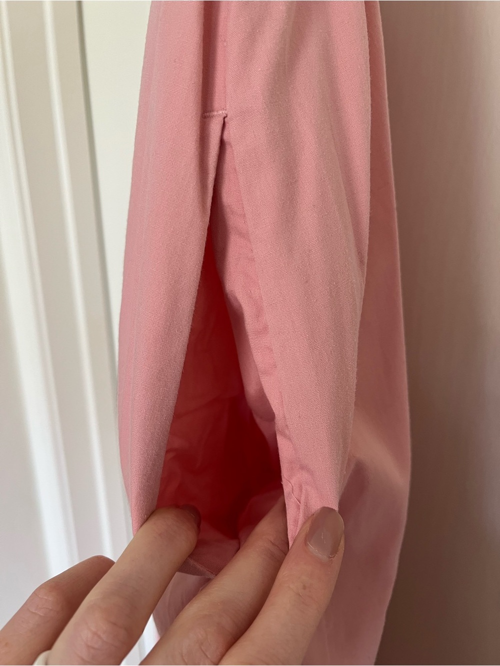 Abercrombie & Fitch Pink Smocked Strap Tiered Maxi Dress - Picture 5 of 8